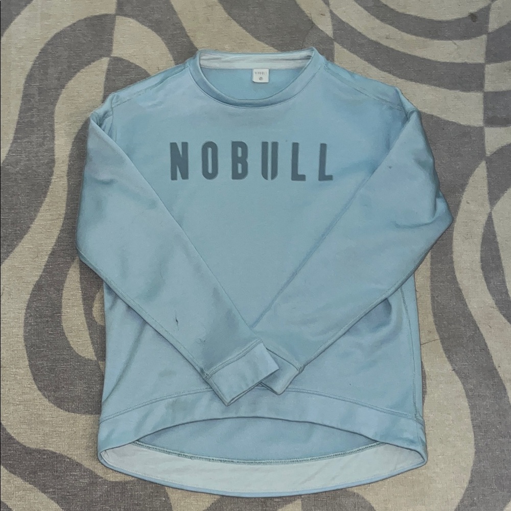 NOBULL light Blue Crewneck Sweatshirt